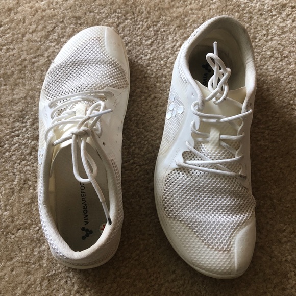 white barefoot shoes